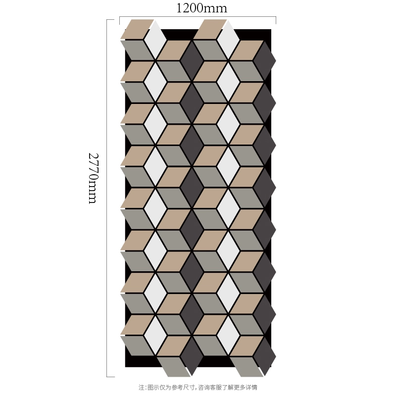 3D kuba kolonnas modulārais MDF-on-PET akustiskais sienas panelis 3D kuba kolonnas modulārais MDF-on-PET akustiskais sienas panelis