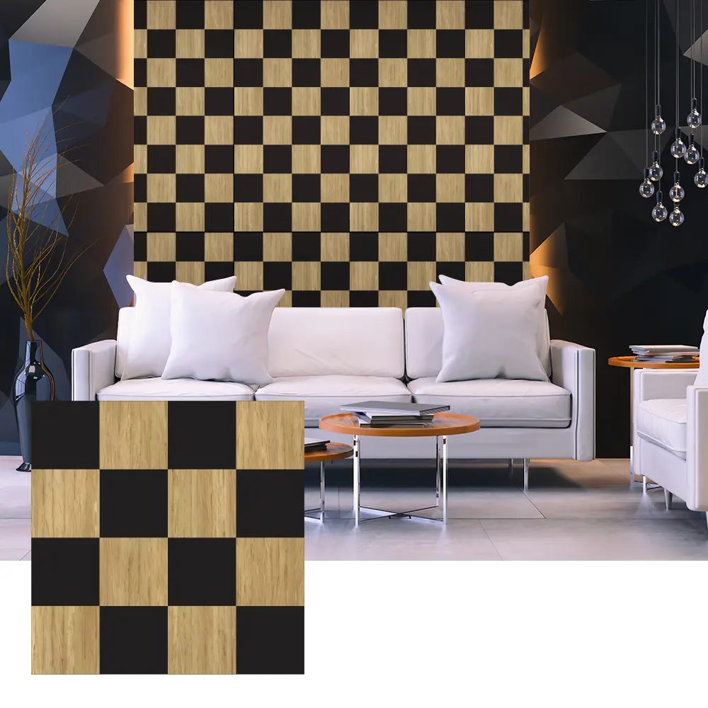 3D koka finiera akustiskie paneļi interjera sienu dizainam 3D koka finiera akustiskie paneļi interjera sienu dizainam