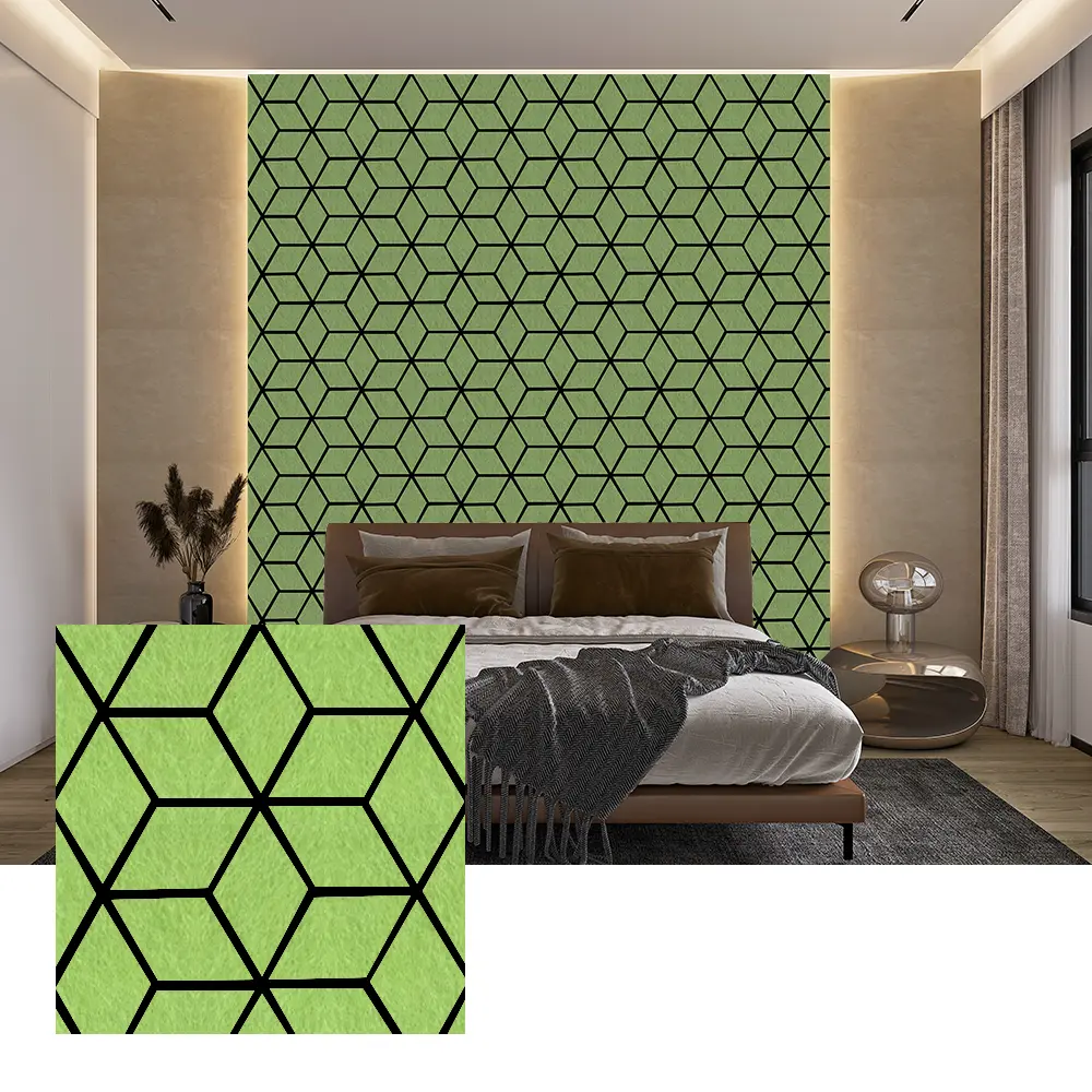 Videi draudzīgi PET akustiskie paneļi skolām un birojiem